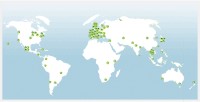 孔子学院世界分布图 孔子学院世界分布图